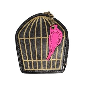 KATE SPADE JADE DRIVE BIRD CAGE COIN PURSE